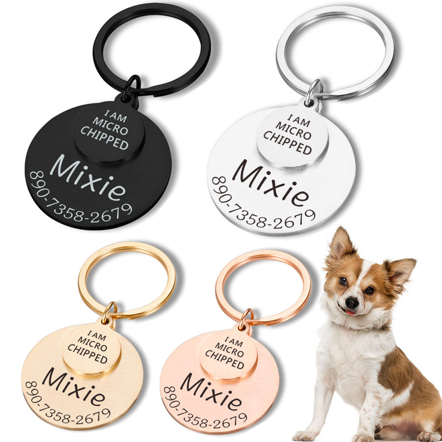 Chapa de Identificación Personalizada — GlowDog