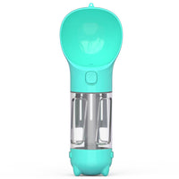 Pet Water Bottle Feeder Bowl Garbage Bag Storage Portable Pet Outdoor Travel 3 In 1 Dog Water Bottle — foto 5
