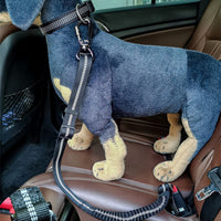 Pet Supplies Dog Reflective Buffer Retractable Car Seat Belt — foto 1