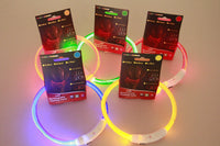 Collar LED RGB Recargable — GlowDog — foto 7